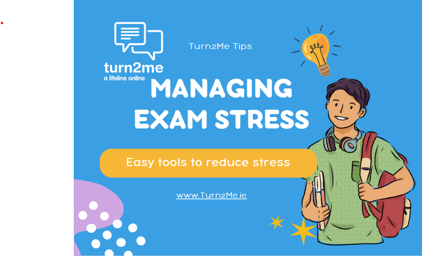 Mental Health Charity Turn2Me Publishes 7 tips on dealing with Exam Stress